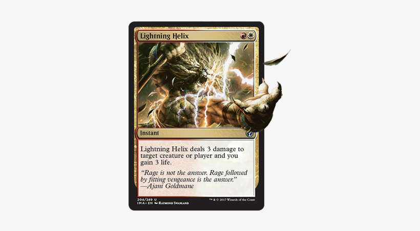 Lightning Helix Full Art, transparent png download