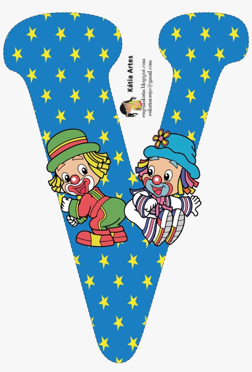 Abeceda Patata Patata Klauni - Alfabeto Do Patati Patata, transparent png download