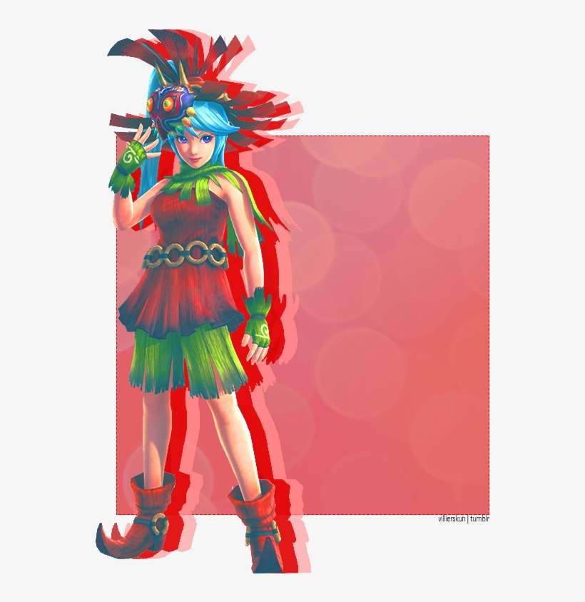 “ Lana's Skull Kid Dlc Costume - Illustration, transparent png download