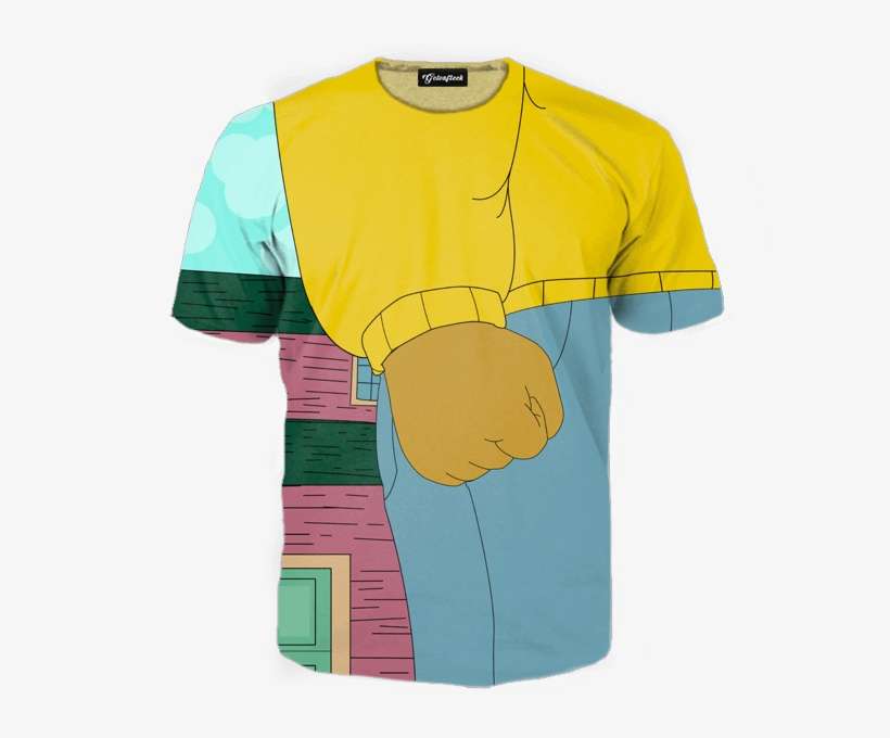 Arthur's Fist Tee - T-shirt, transparent png download