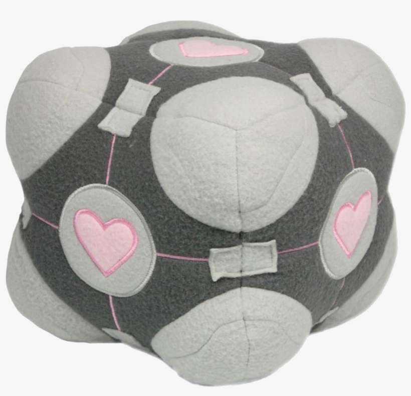 Portal 2 Plüsch-figur „companion Cube“ - Companion Cube Plush, transparent png download