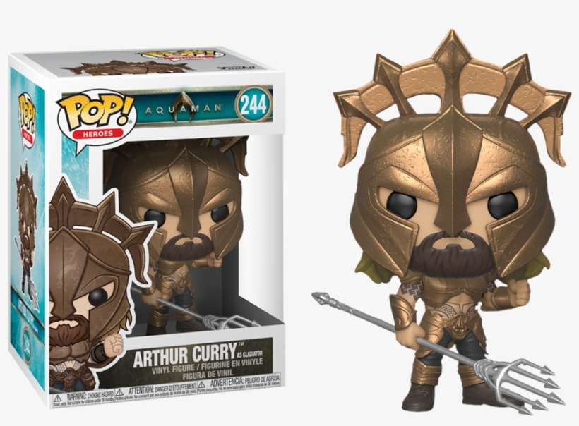 Aquaman - Funko Pop Aquaman, transparent png download