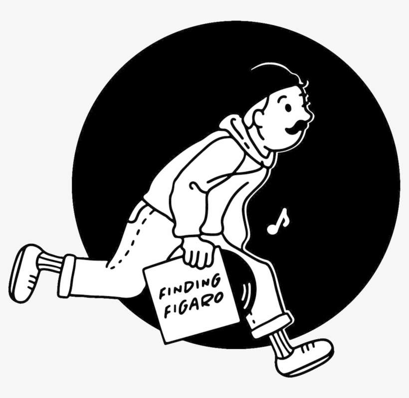 Figaro No White - Natalie Ex | Illustrator And Graphic Designer, transparent png download