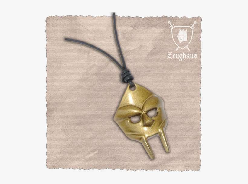 Mf Doom Mask Pendant Aluminium With Adjustable Black - Kettle Hat Type 1, transparent png download