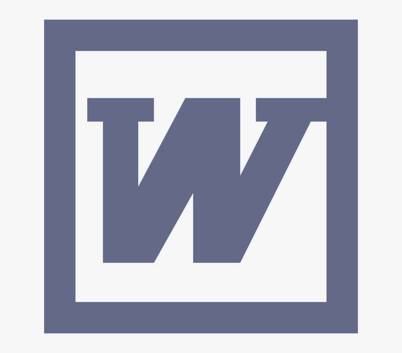 Download Png - - Logo De Microsoft Office Word, transparent png download