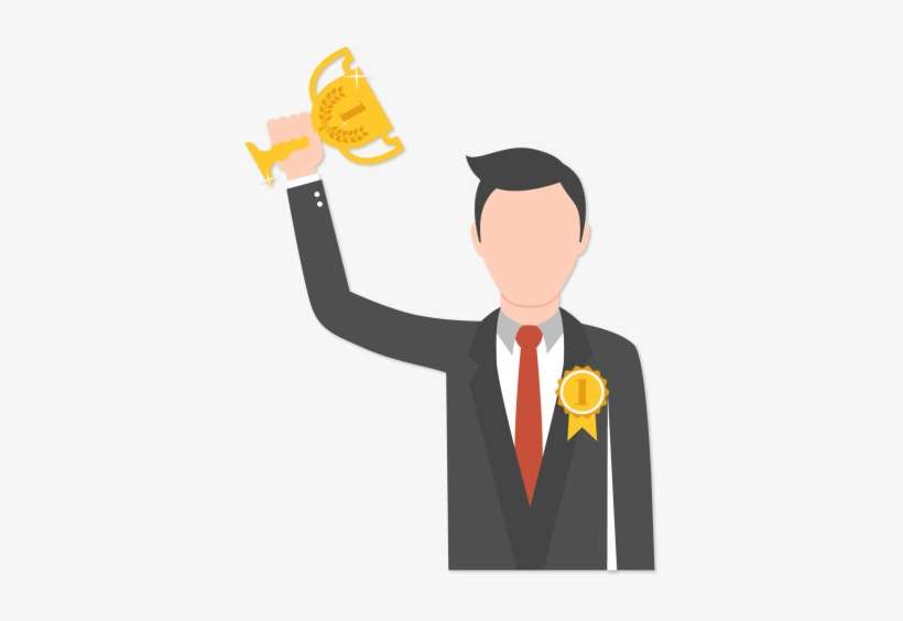Reputation Management - Homem Trofeu, transparent png download