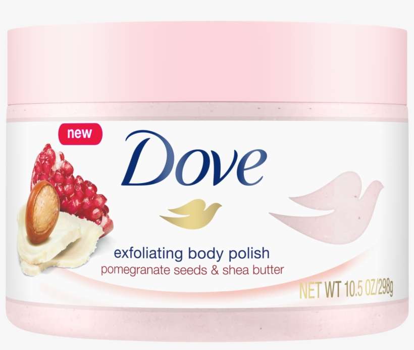 Dove Exfoliating Body Polish, transparent png download