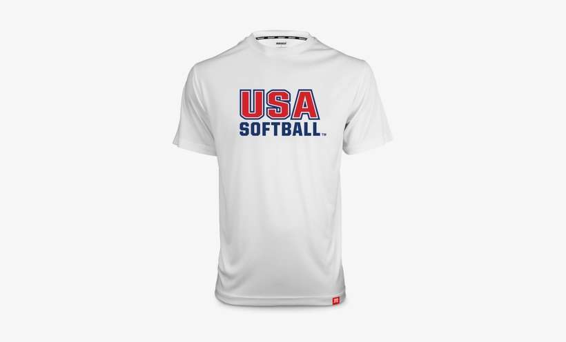 Usa Softball Performance Tee - Shirt, transparent png download