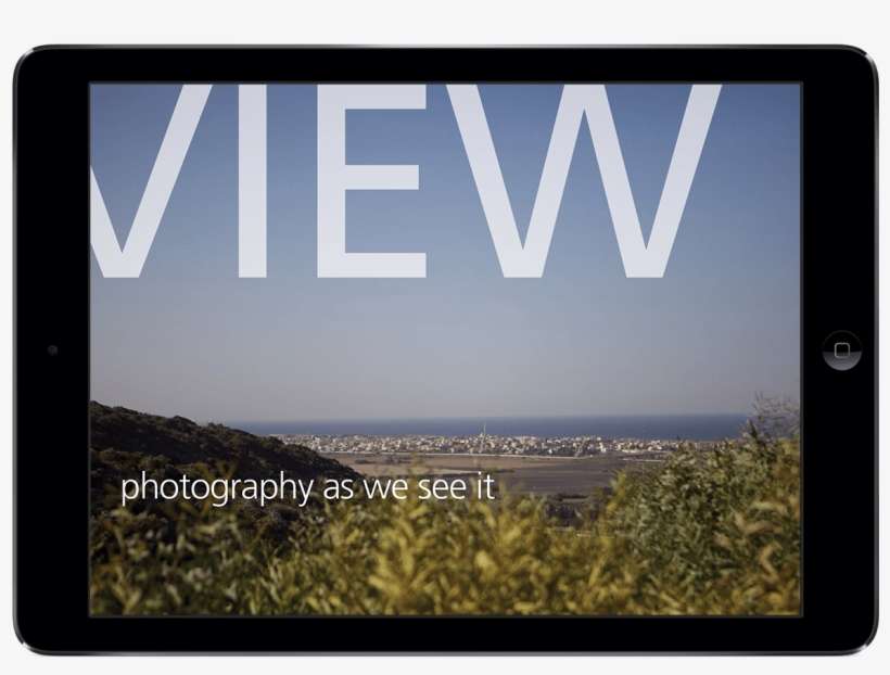 View Magazine Launched On Apple's Ios Platform As One - Tablet Computer, transparent png download