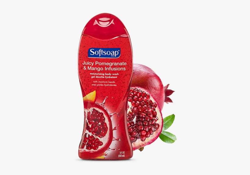 Wow Your Senses - Softsoap Pomegranate Mango Body Wash, transparent png download