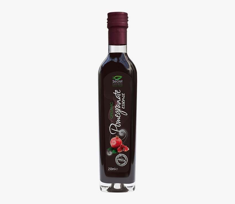 Secret Garden Organic Pomegranate Essence 250ml - Red Wine, transparent png download
