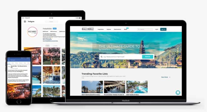 Advertise On Bali's Most Popular Travel Platform - Led-backlit Lcd Display, transparent png download