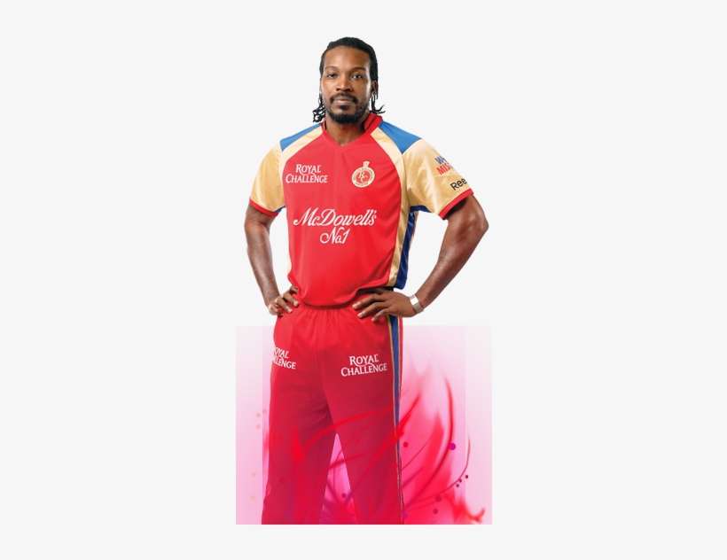 Chris Gayle's First Three Years In The Ipl Playing - Chris Gayle Ipl Png, transparent png download
