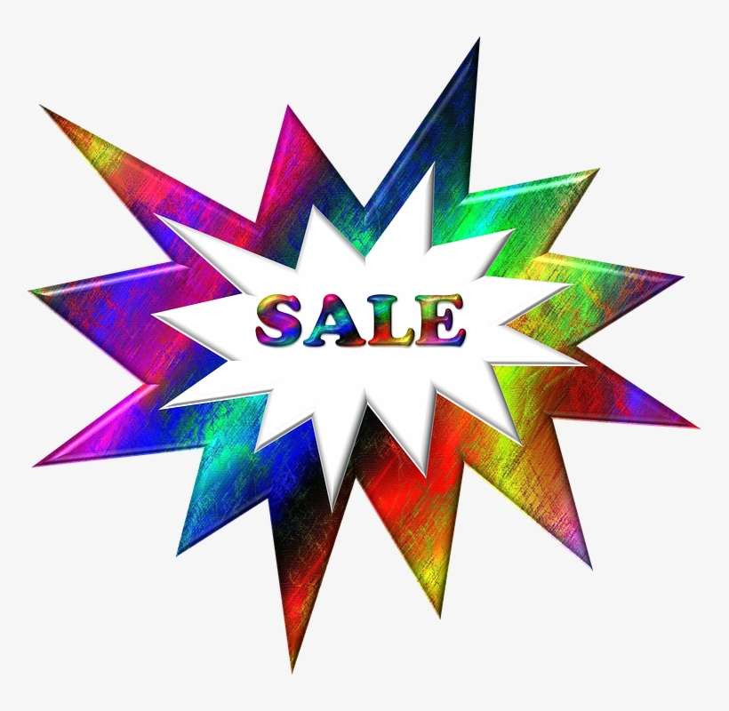 Sales, Ad, Promotional, Sticker, Banner, Advertise - Sales, transparent png download