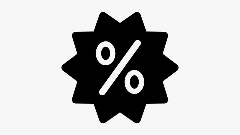 Discount Sticker With Percentage Vector - Icono De Nuevo Png, transparent png download