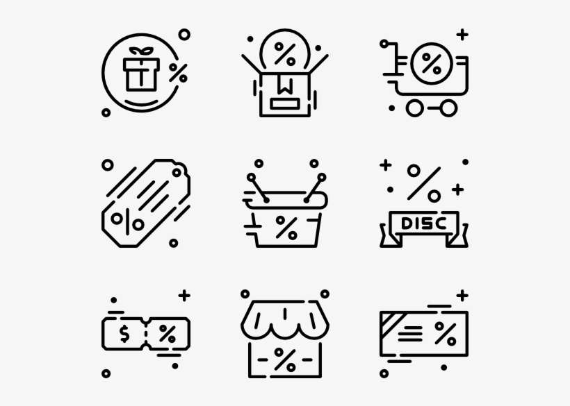 Discount - Icon Resume, transparent png download