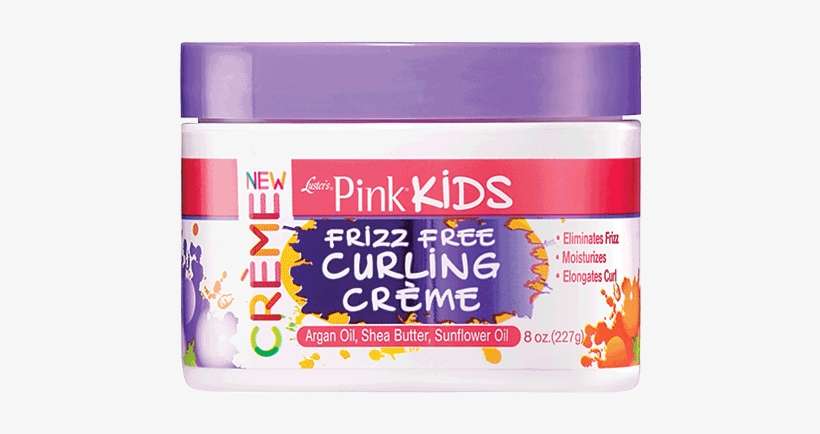 Pink® Kids Frizz Free Curling Creme - Luster's Pink Kids Frizz Free Curling Creme 8 Oz, transparent png download