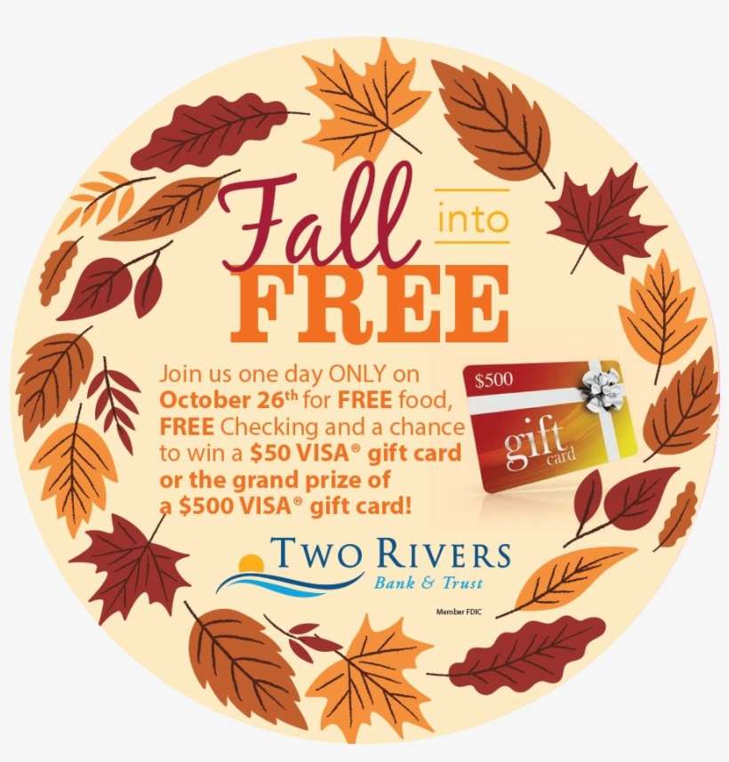 Join Us On October 26th For Free Food, Free Checking - Book, transparent png download
