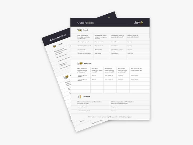 Employee Growth Plan Template