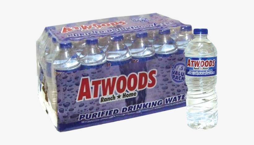 Atwoods 24 Pack Water - Water, transparent png download