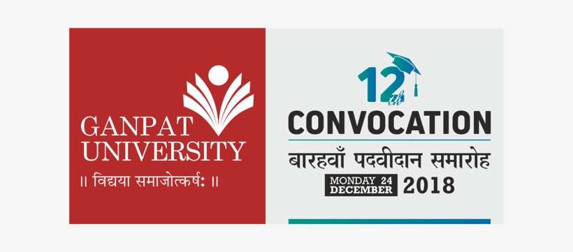 Apply Online For Convocation - Ganpat University, transparent png download