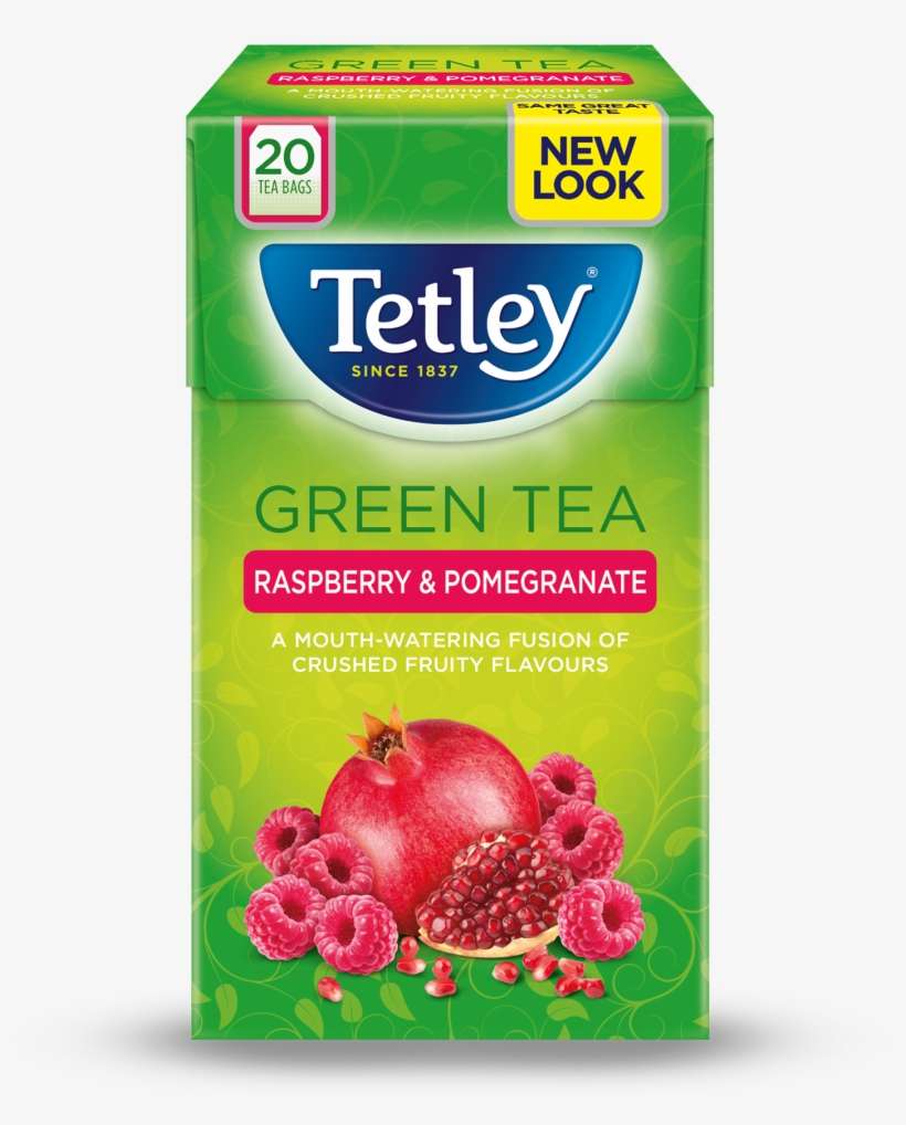Tetley Green Tea Raspberry & Pomegranate Tetley Tea Bags 240