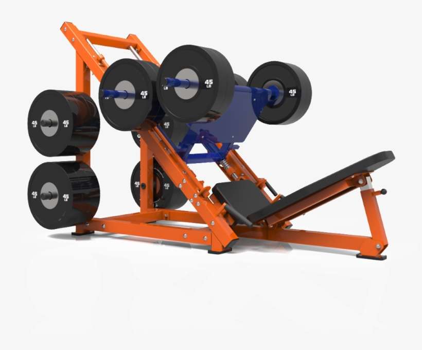 45 Degree Leg Press - Leg Press, transparent png download