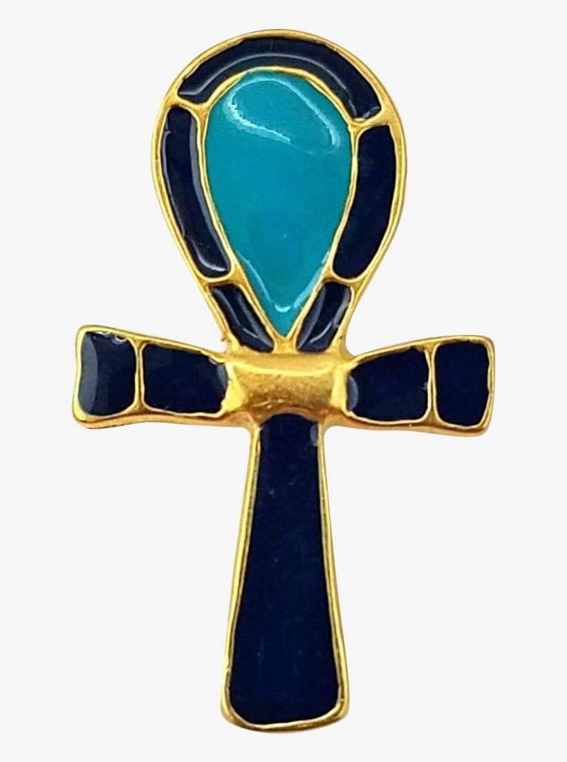 Ankh Brooch - Gold Transparent Ankh Png, transparent png download