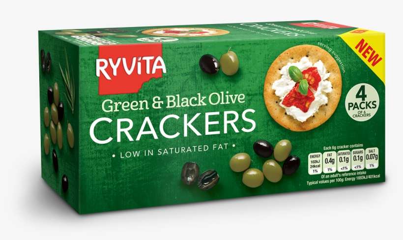 Ryvita Beetroot Vegetable Crackers, transparent png download