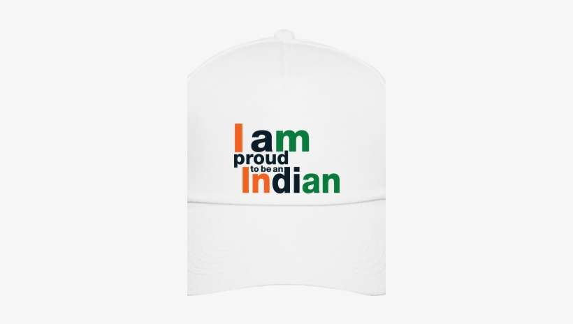 Personalized Proud Indian White Cap Personalized Proud - T-shirt, transparent png download