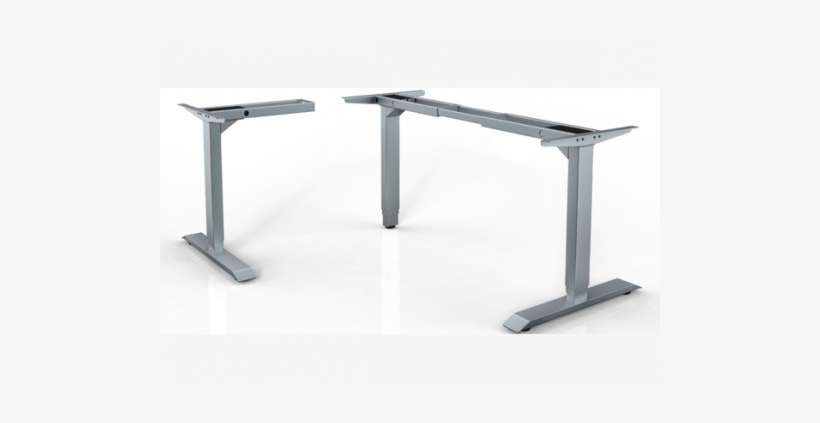 Hat Contract Unit Extended L-shape Frame Standing Desk, transparent png download