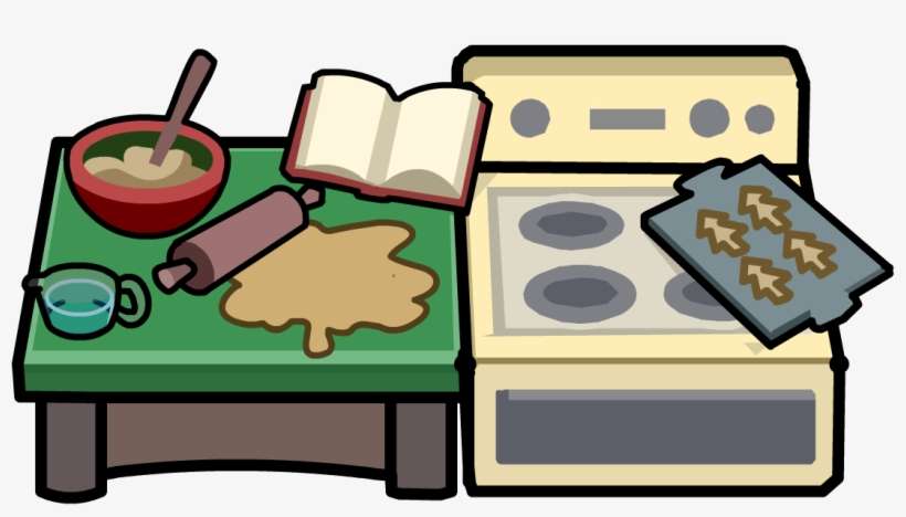 Make And Bake Kitchen - Club Penguin Kitchen Items, transparent png download
