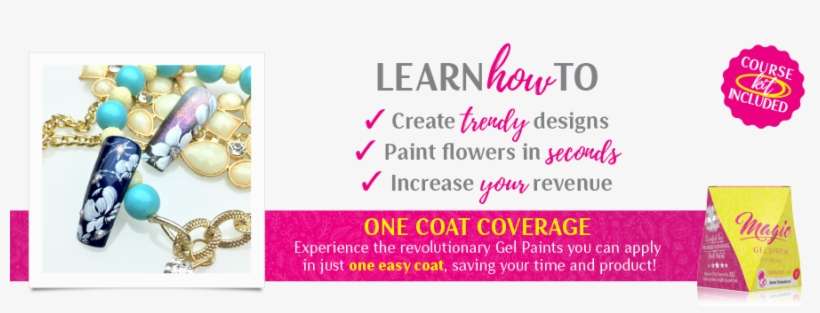 Flowers And Abstract - Nail, transparent png download