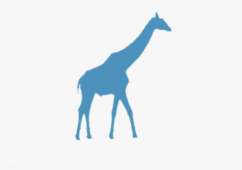 Giraffe Silhouette, transparent png download