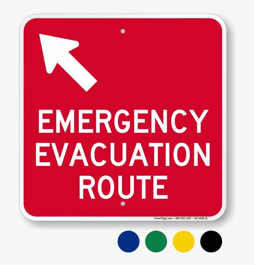 Zoom, Price, Buy - Hurricane Evacuation Sign, transparent png download