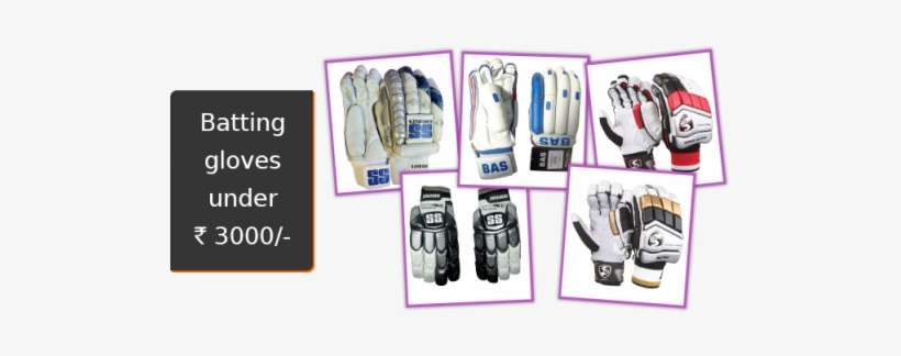 Best Batting Gloves Under Rs 3000/- - Sg Hilite Cricket Batting Gloves ( Left Hand ), transparent png download