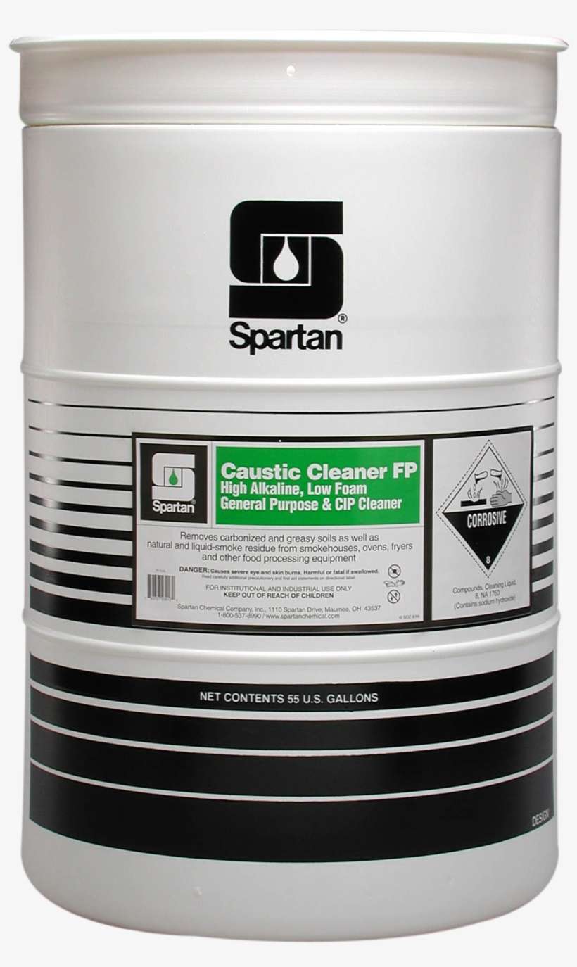 318955 Caustic Cleaner Fp - Spartan 3189-55 Caustic Cleaner Fp | 55 Gallon Drum, transparent png download