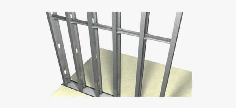Steel Stud Curtain Wall Design Curtain Menzilperdenet - Metal Wall Stud, transparent png download