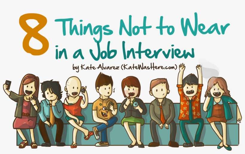8 Things Not To Wear To A Job Interview - Not To Wear To A Job Interview, transparent png download