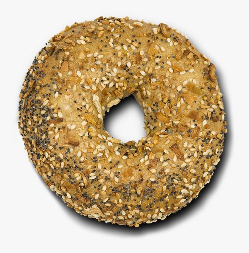 Sesame - Multigrain Bagel, transparent png download