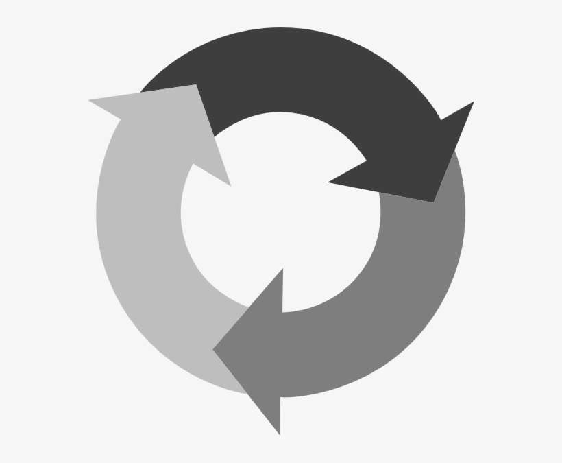 Holi Clip Art - Circular Arrows, transparent png download