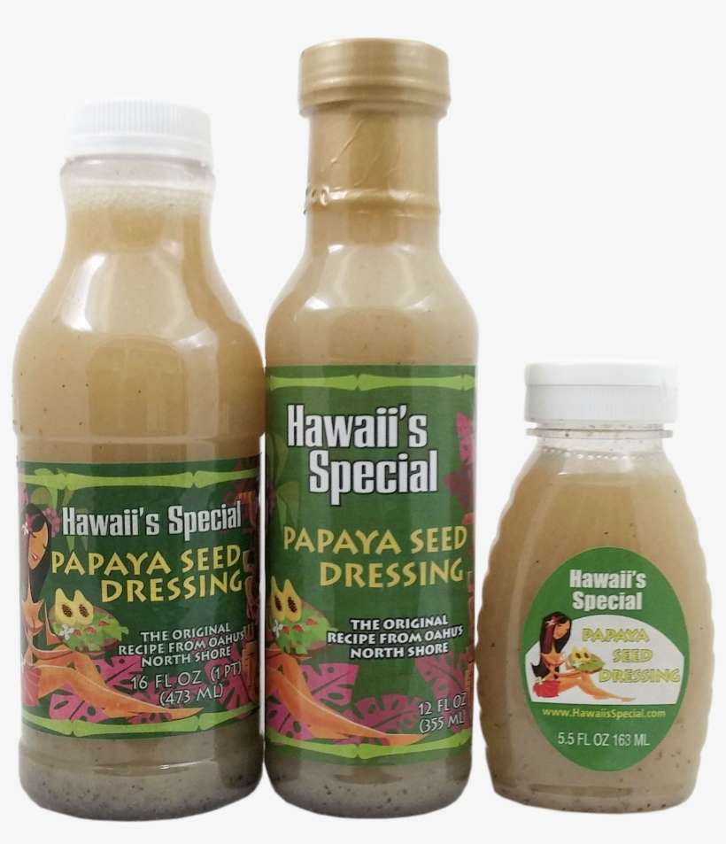 Hawaii Special Papaya Seed Dressing, transparent png download