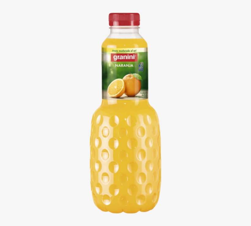 Granini Orange Juice Bottle 1 L - Granini Guava, transparent png download