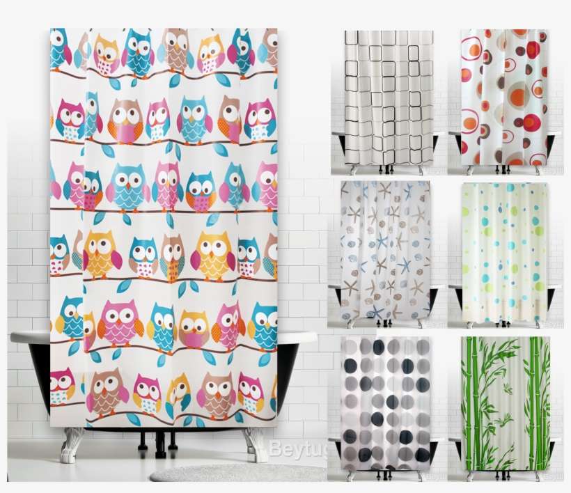 Peva Shower Curtains From Our Economy Range - Shower, transparent png download