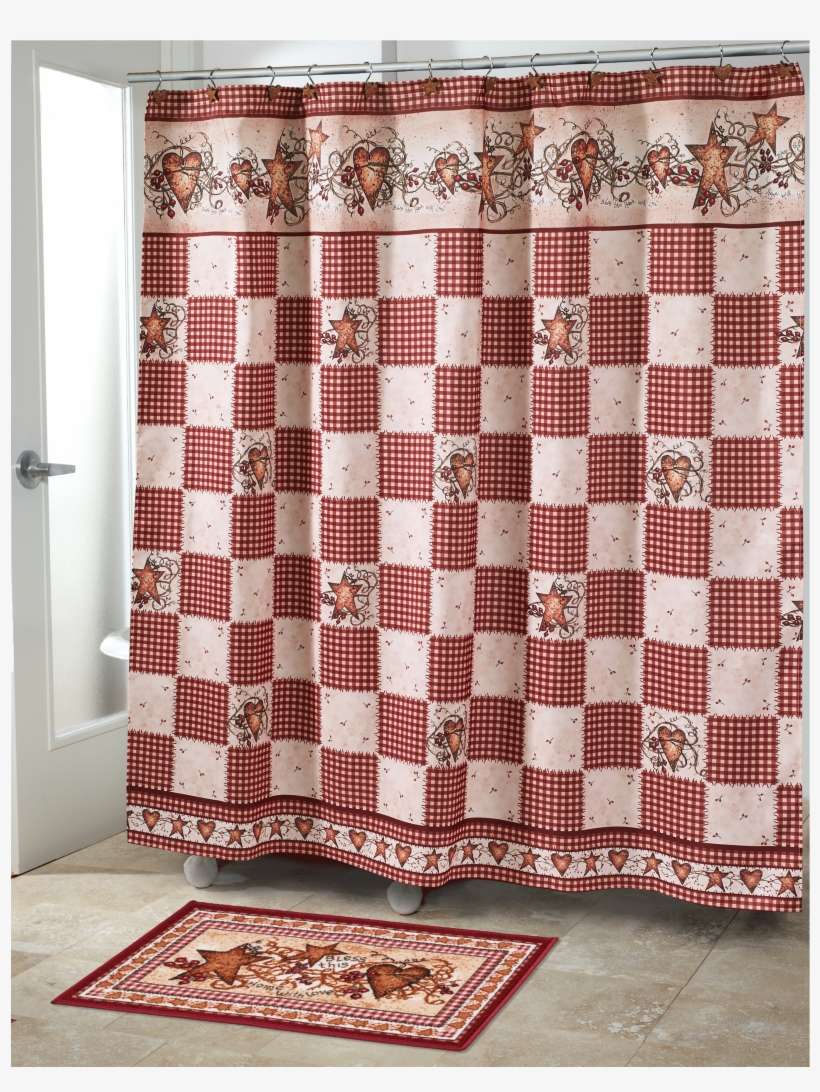 Hearts & Stars Shower Curtain Collection - Avanti Hearts & Stars Shower Curtain, transparent png download