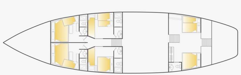 Cruise On Nataraja - Floor Plan, transparent png download