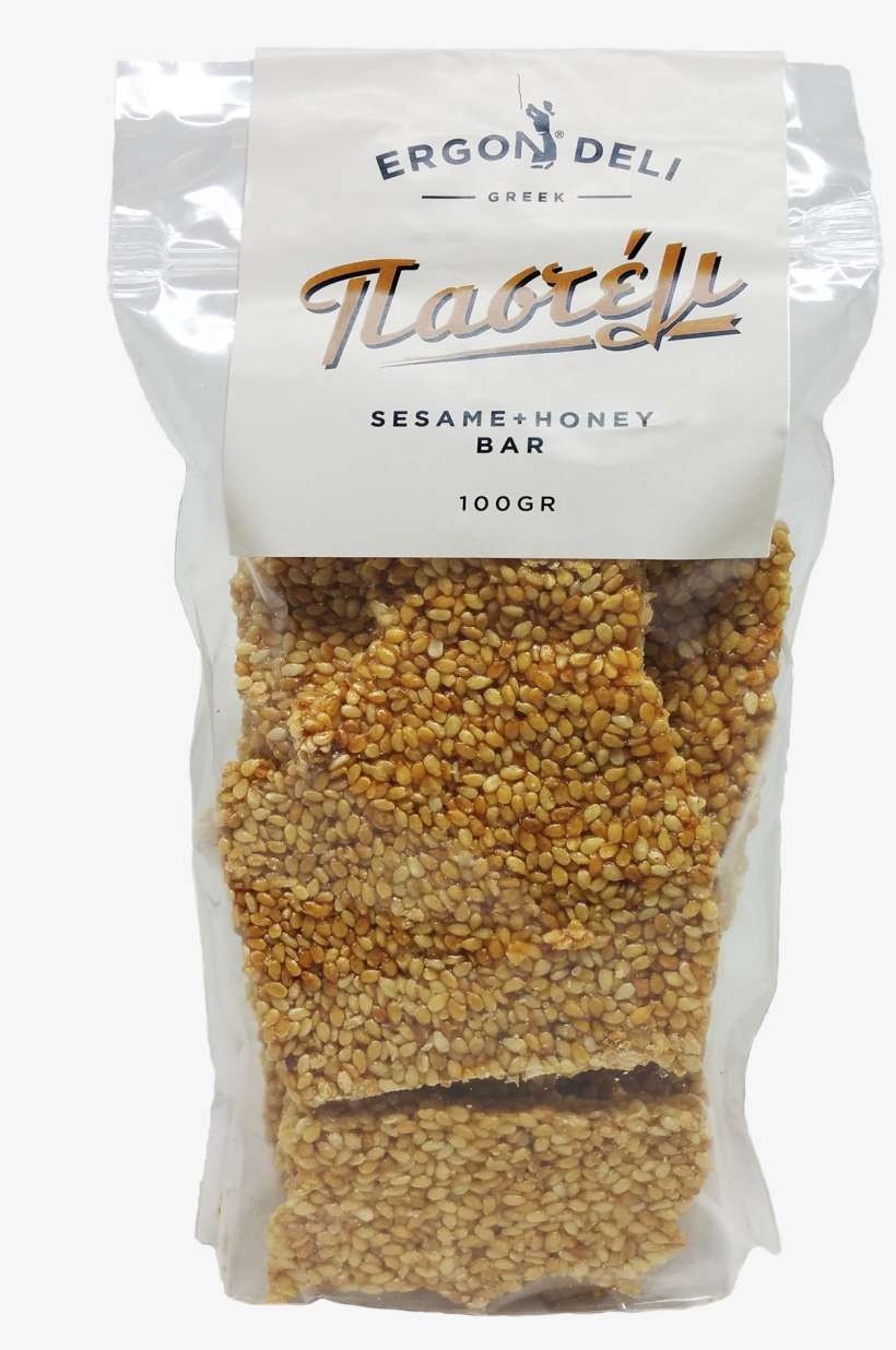 Ergon Sesame Honey Bar 100gr - Sesame, transparent png download