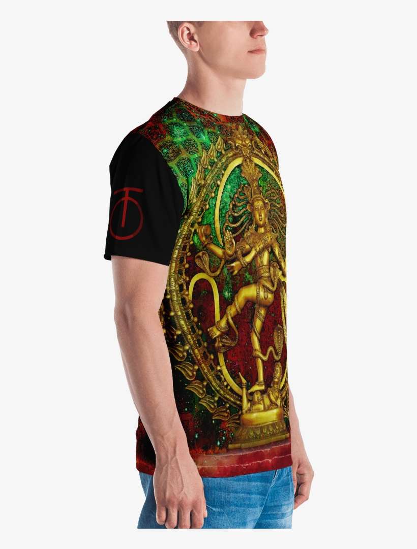 Vivid Nataraja - Marine Corps American Flag Shirt - Us Flag Shirt -, transparent png download