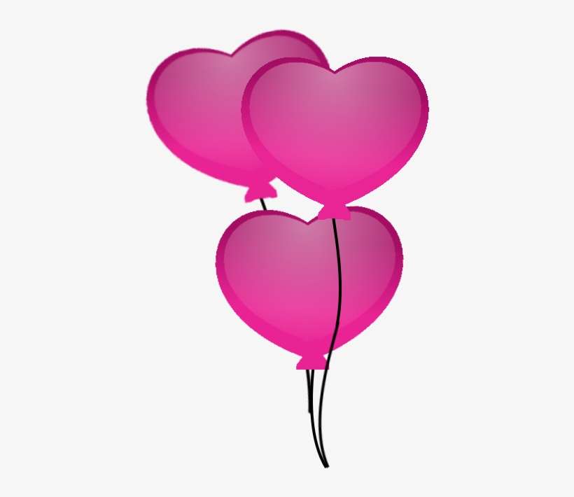 The Gallery For > Pink Balloon Png Transparent Background - Portable Network Graphics, transparent png download