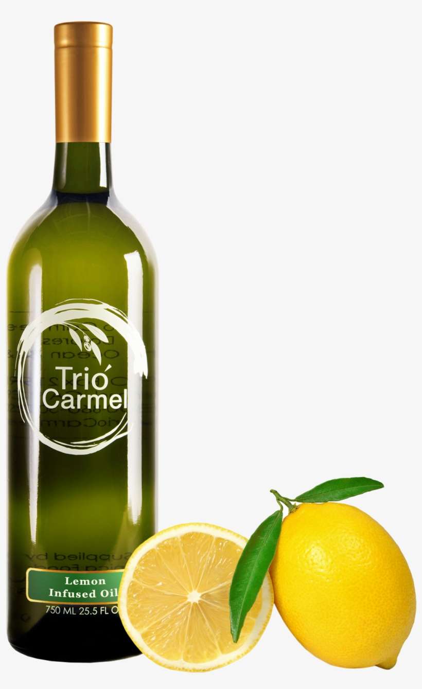 Lemon Whole Fruit Fused Olive Oil - Olive Oil, transparent png download
